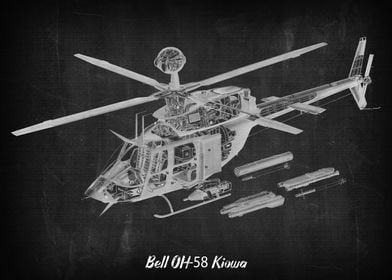 Bell OH58 Kiowa