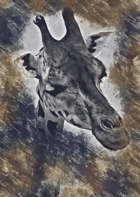 giraffe poster