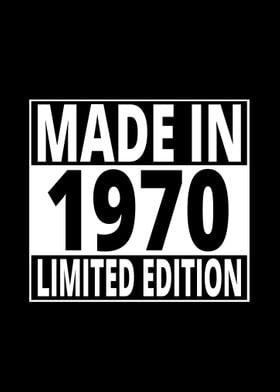 Made in 1970 Limited Editi