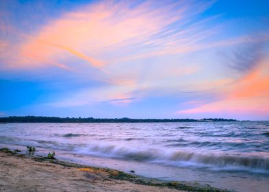 Sunset of Lake Victoria