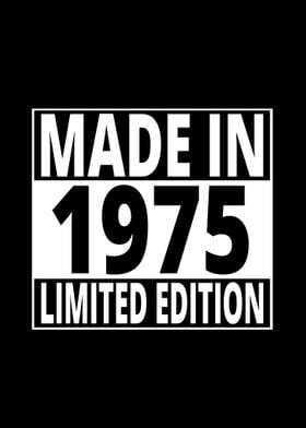 Made in 1975 Limited Editi