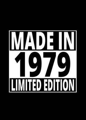 Made in 1979 Limited Editi