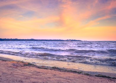 Sunset of Lake Victoria