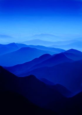 Mountain blue
