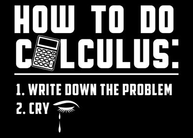 How To Do Calculus For Mat