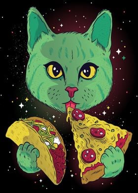 COSMIC CAT PIZZA