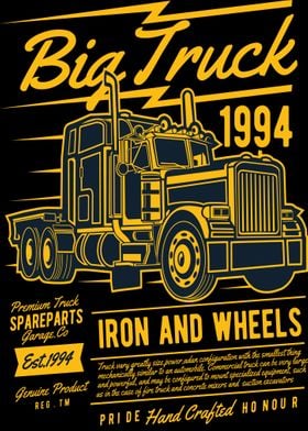 RETRO BIG TRUCK 