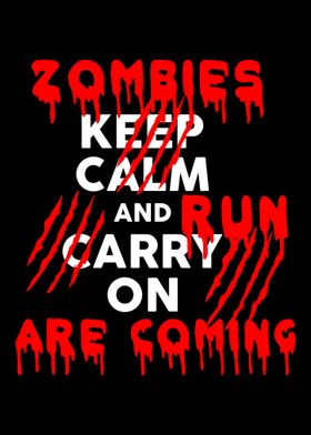 Run Zombies Are Coming