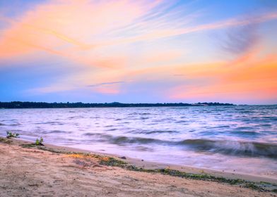 Sunset of Lake Victoria