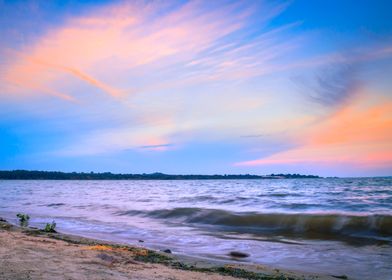 Sunset of Lake Victoria