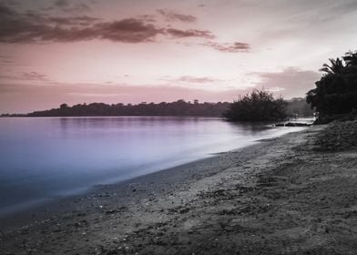 Sunset on Lake Victoria