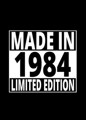 Made in 1984 Limited Editi