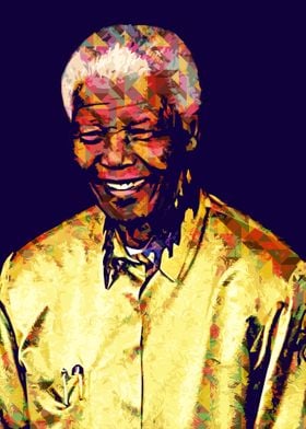 Nelson Mandela Pop Art