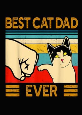 Best Cat Dad Ever Funny  