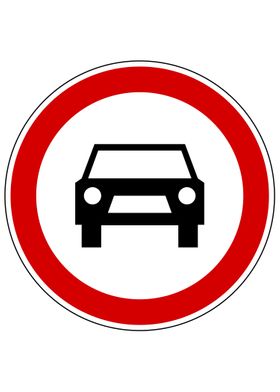 Slovenia Road Sign