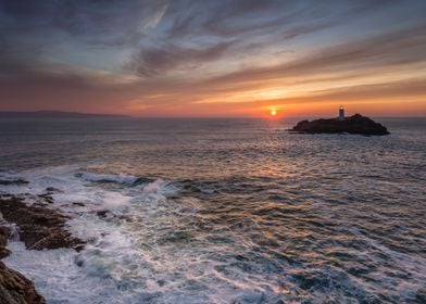 Sunset and Surf