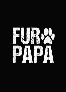 Mens Funny Fur Papa  Pet 