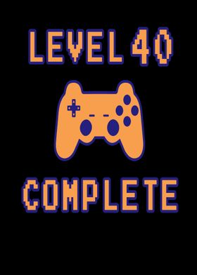 Level 40 Complete 40th