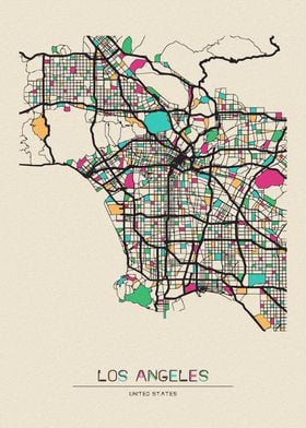 Los Angeles Map