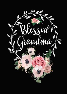 Blessed Grandma With Flora