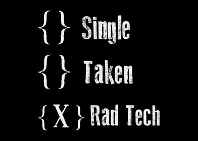 Single Taken Rad Tech