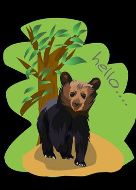 bear in illustration