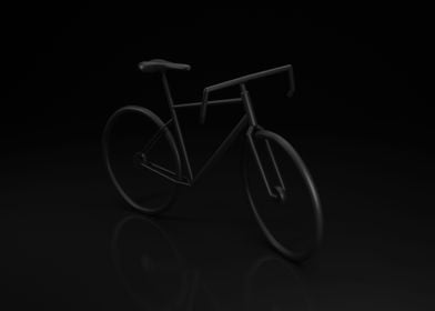 Modern Bicycle Black Mate