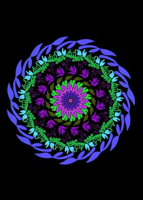 Colorful Mandala Art Desig