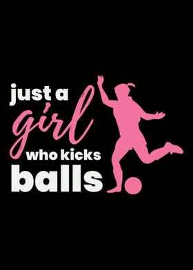 Football Girl Gift Soccer