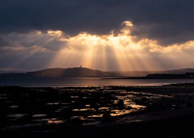 Scrabo Tower Sunset