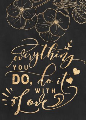 Do it with love