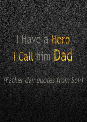 Father day quotes from son