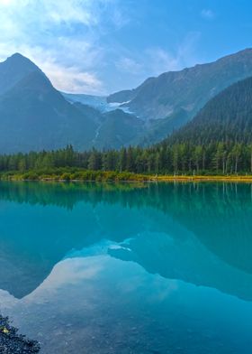 Portage Glacier Lake 