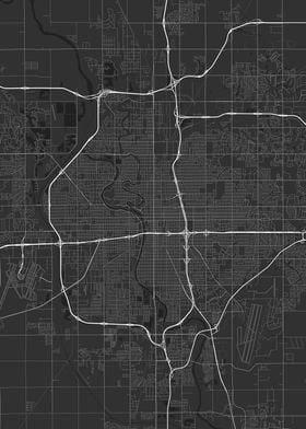 Wichita USA Map