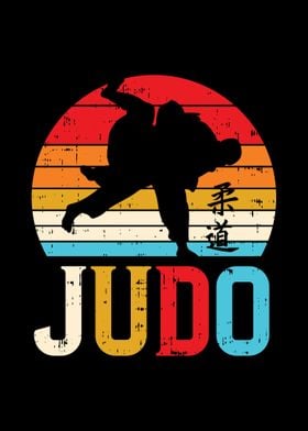 Judo Throw Retro