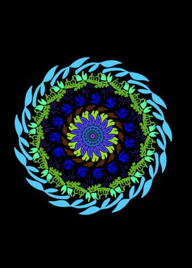 Colorful Mandala art
