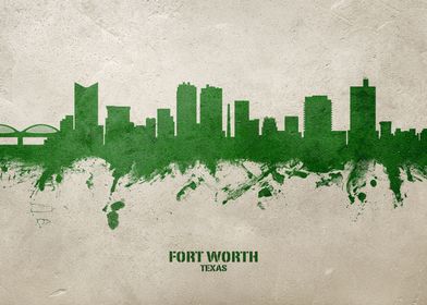 Fort Worth Skyline Texas