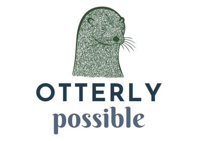 Otterly Possible Fun Art