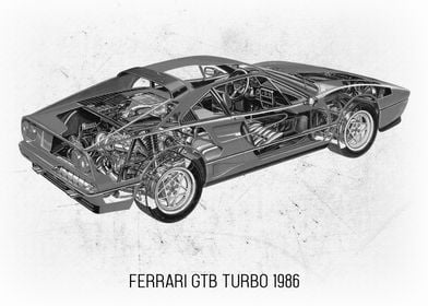 Ferrari GTB Turbo 1986