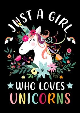 Girl Loves Unicorns