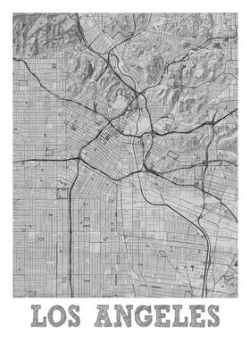 Los Angeles Pencil Street 