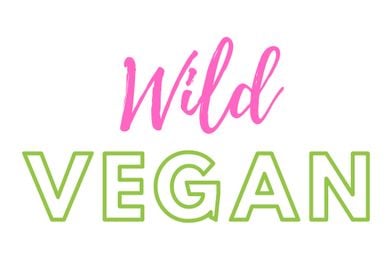 Wild Vegan Fun Text Art