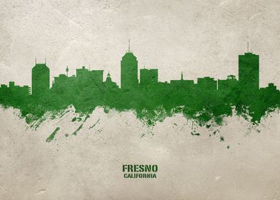 Fresno Skyline California