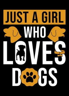 Girl Loves Dogs