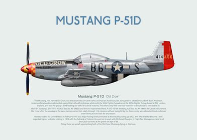 Mustang P51D OLD CROW