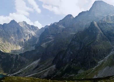 High Polish Tatra Mountain