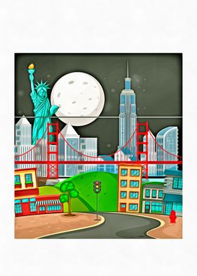 New York City Illustration