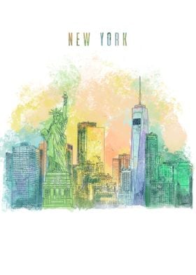 New York City Poster