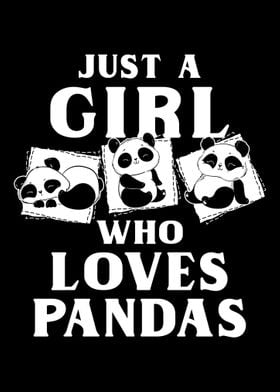 Girl Loves Pandas