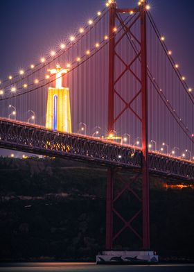 The bridge Lisbon Portugal